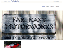 Tablet Screenshot of fareastmotorworks.com
